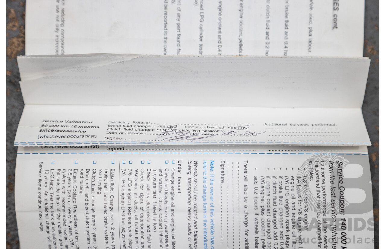 4/2004 Holden Crewman SS VYII Crew Cab Utility Cosmo Purple V8 5.7L