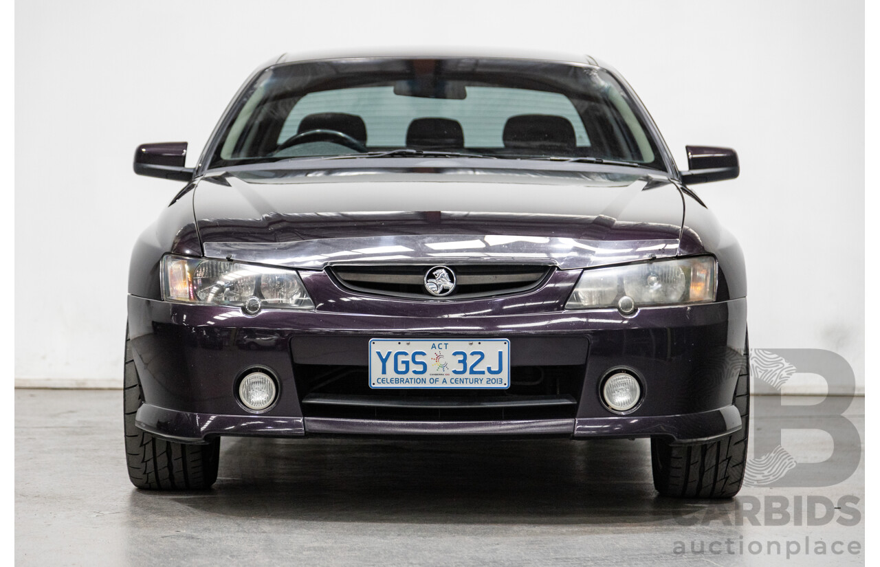 4/2004 Holden Crewman SS VYII Crew Cab Utility Cosmo Purple V8 5.7L