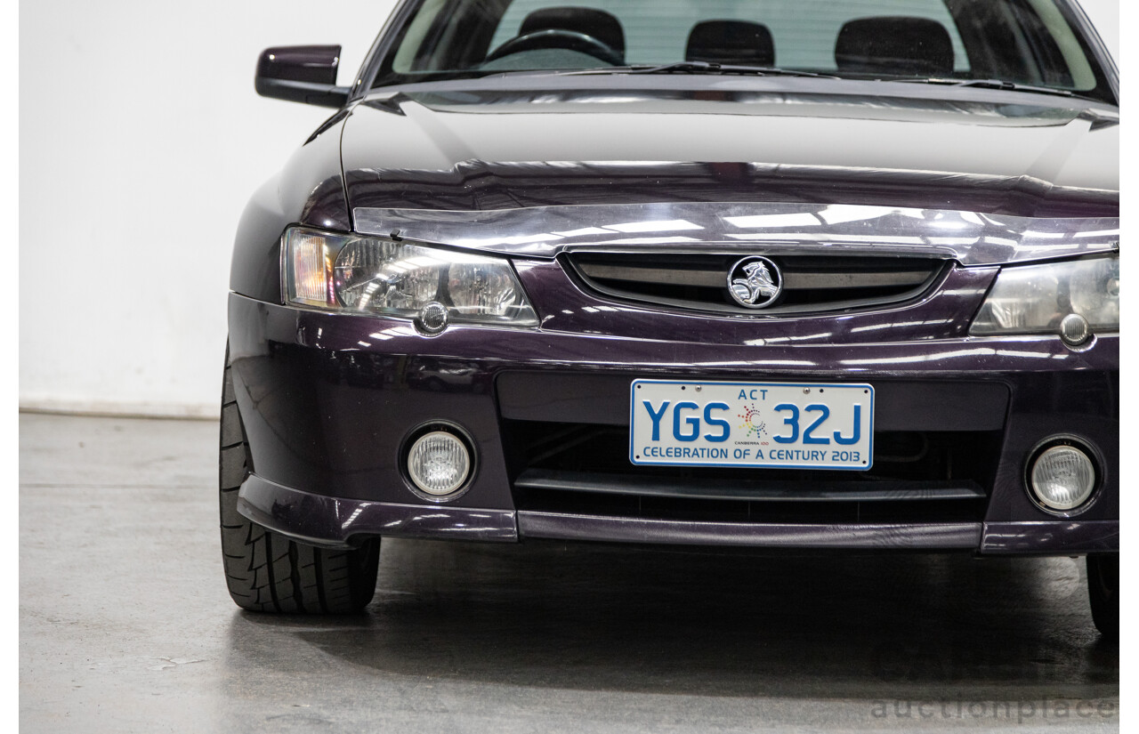 4/2004 Holden Crewman SS VYII Crew Cab Utility Cosmo Purple V8 5.7L