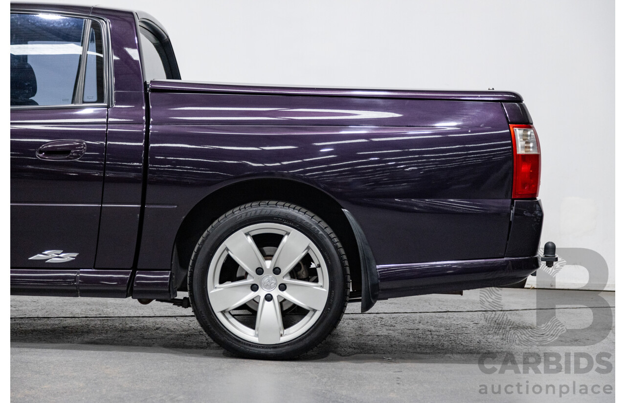 4/2004 Holden Crewman SS VYII Crew Cab Utility Cosmo Purple V8 5.7L