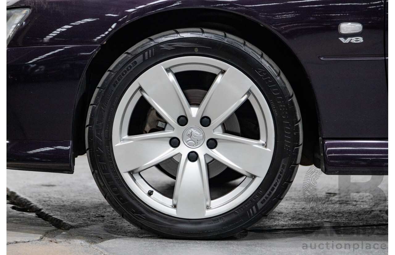 4/2004 Holden Crewman SS VYII Crew Cab Utility Cosmo Purple V8 5.7L