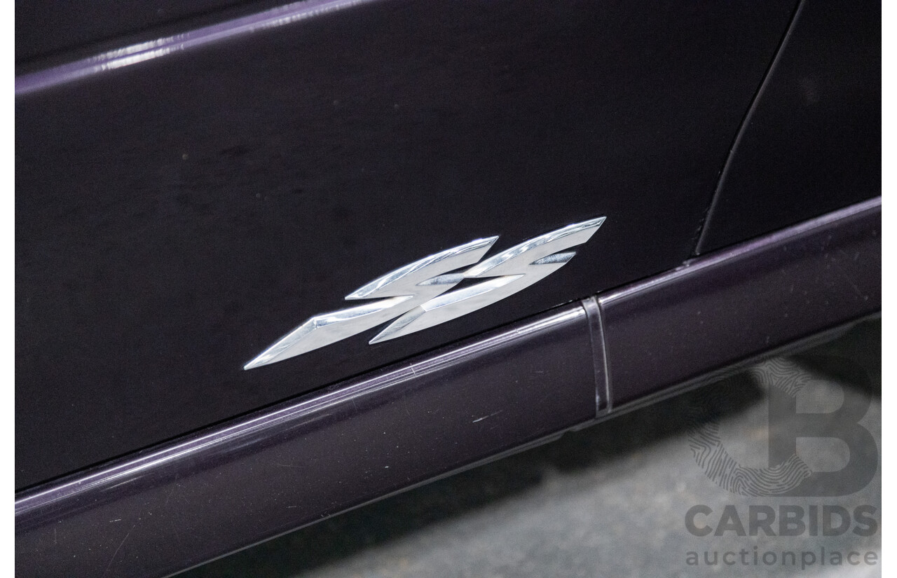 4/2004 Holden Crewman SS VYII Crew Cab Utility Cosmo Purple V8 5.7L