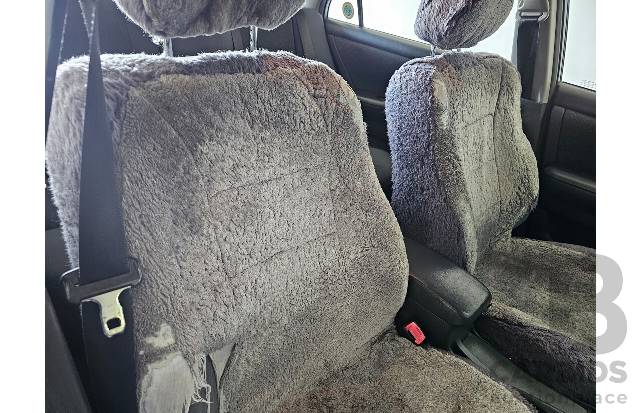 2/2006 Toyota Corolla Ascent ZZE122R 4d Wagon Grey 1.8L