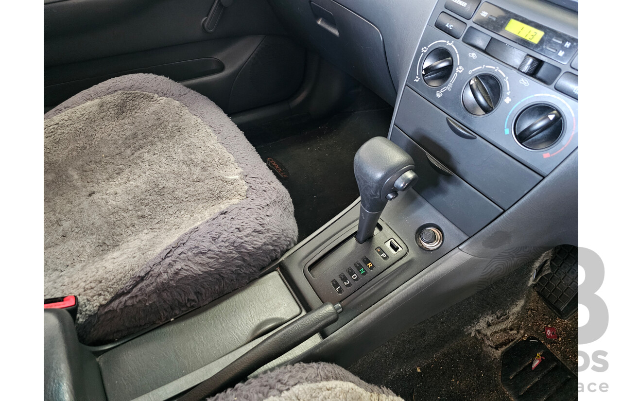 2/2006 Toyota Corolla Ascent ZZE122R 4d Wagon Grey 1.8L