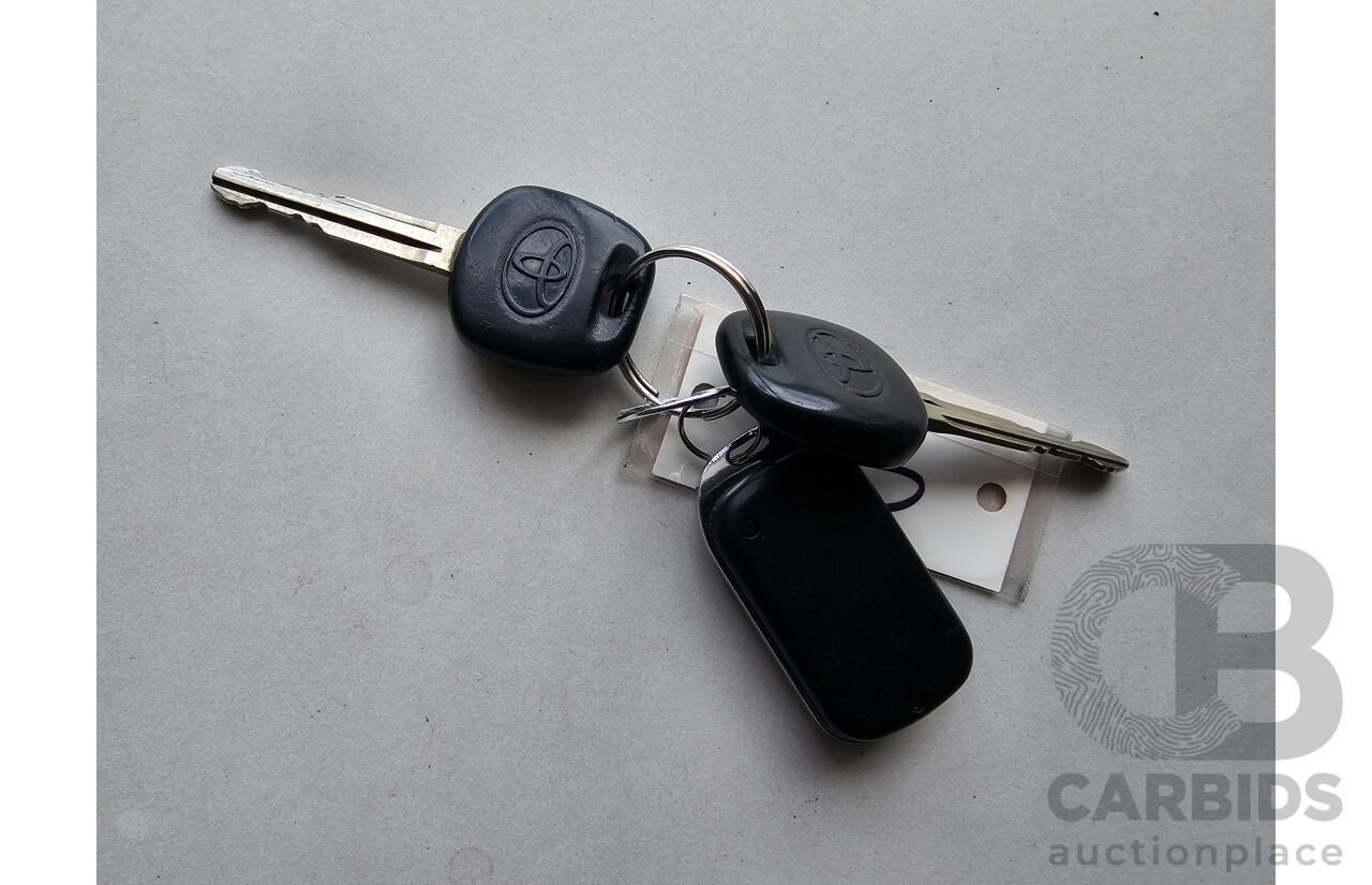 12/2003 Toyota Corolla Ascent ZZE122R 4d Sedan Red 1.8L