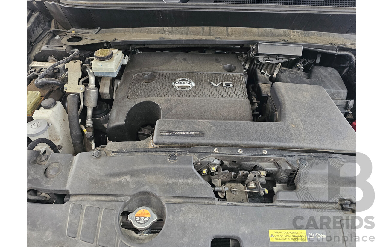 2/2015 Nissan Pathfinder ST-L (4x2) R52 MY15 4d Wagon Black 3.5L