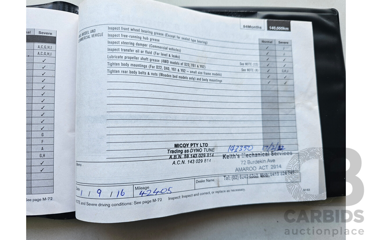 2/2015 Nissan Pathfinder ST-L (4x2) R52 MY15 4d Wagon Black 3.5L