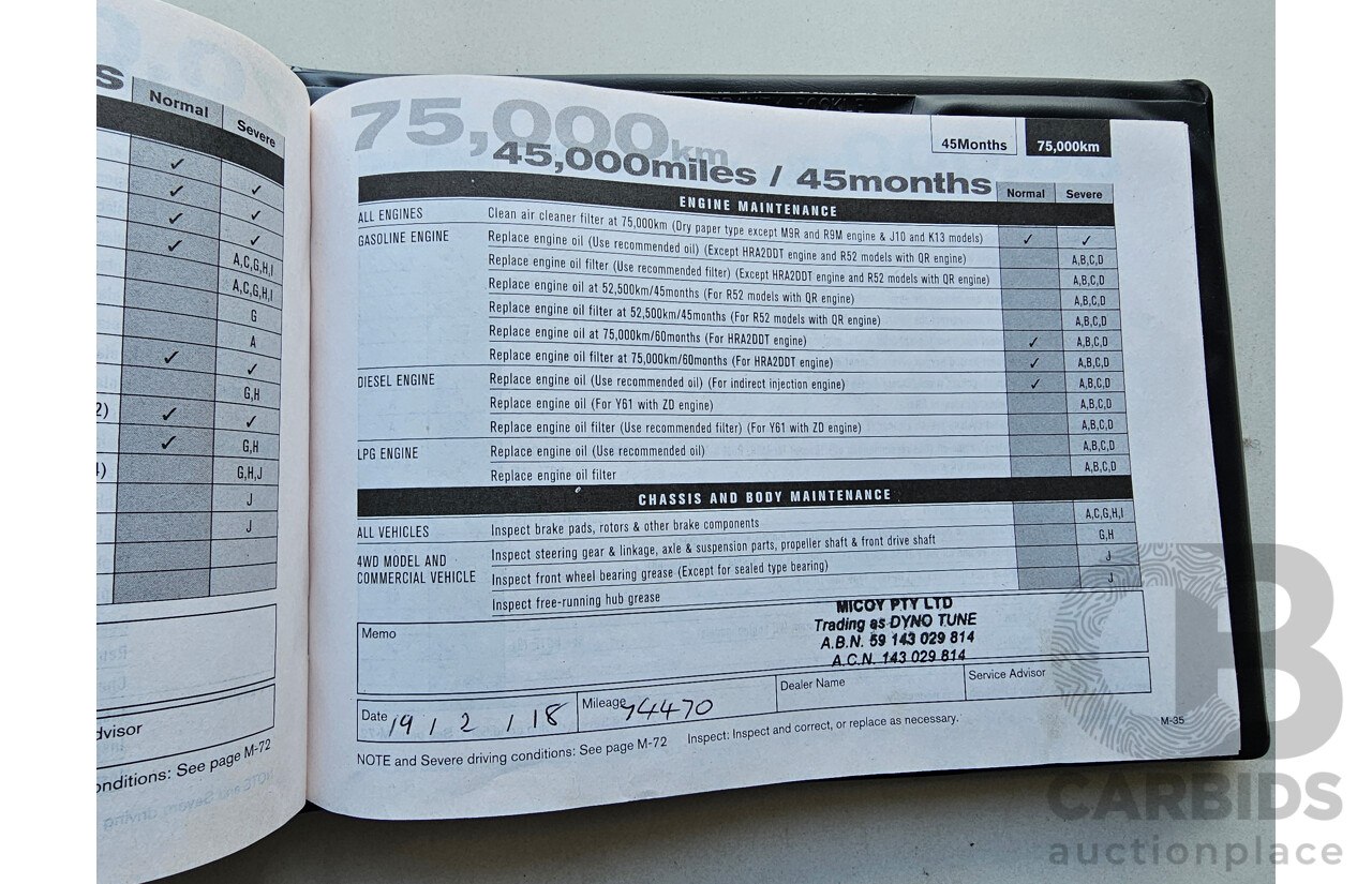 2/2015 Nissan Pathfinder ST-L (4x2) R52 MY15 4d Wagon Black 3.5L