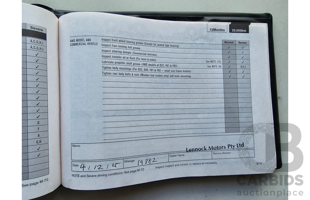 2/2015 Nissan Pathfinder ST-L (4x2) R52 MY15 4d Wagon Black 3.5L