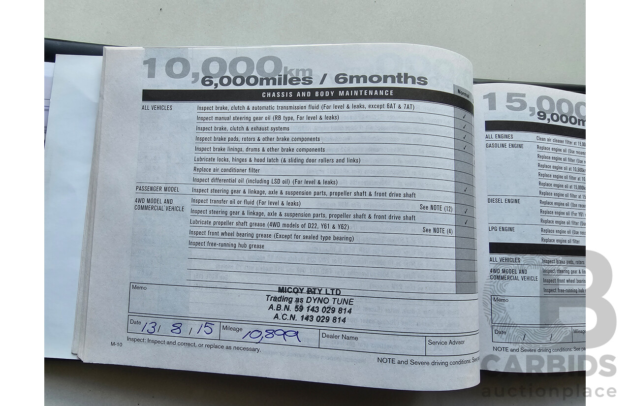 2/2015 Nissan Pathfinder ST-L (4x2) R52 MY15 4d Wagon Black 3.5L