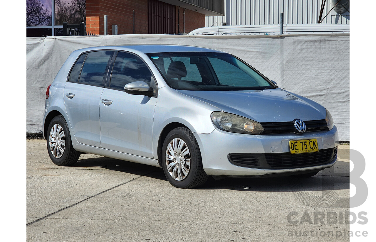 5/2011 Volkswagen Golf 77 TSI 1K MY11 5d Hatchback Silver Or Chrome 1.2L