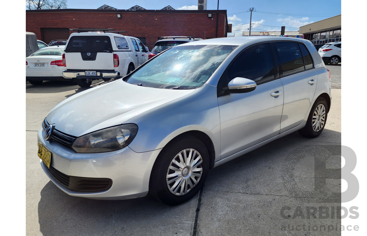 5/2011 Volkswagen Golf 77 TSI 1K MY11 5d Hatchback Silver Or Chrome 1.2L