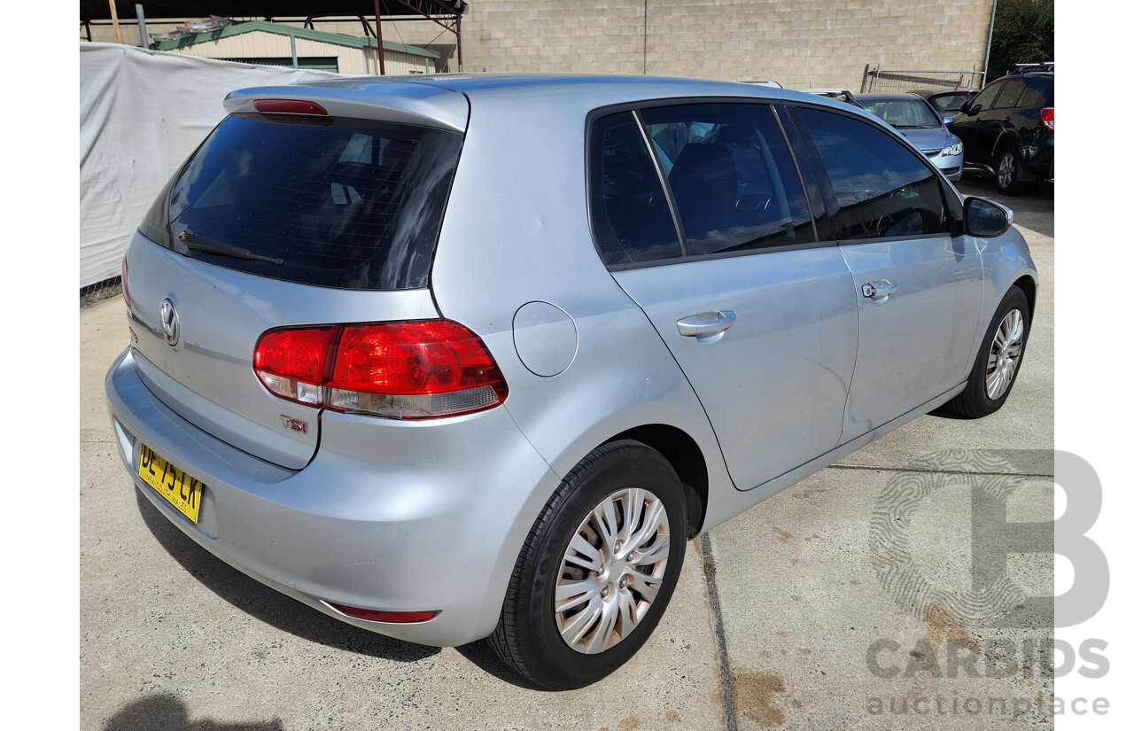 5/2011 Volkswagen Golf 77 TSI 1K MY11 5d Hatchback Silver Or Chrome 1.2L