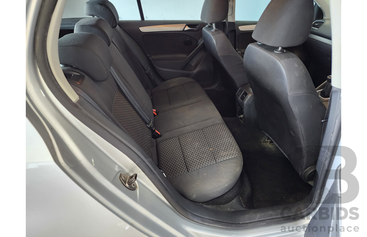 5/2011 Volkswagen Golf 77 TSI 1K MY11 5d Hatchback Silver Or Chrome 1.2L