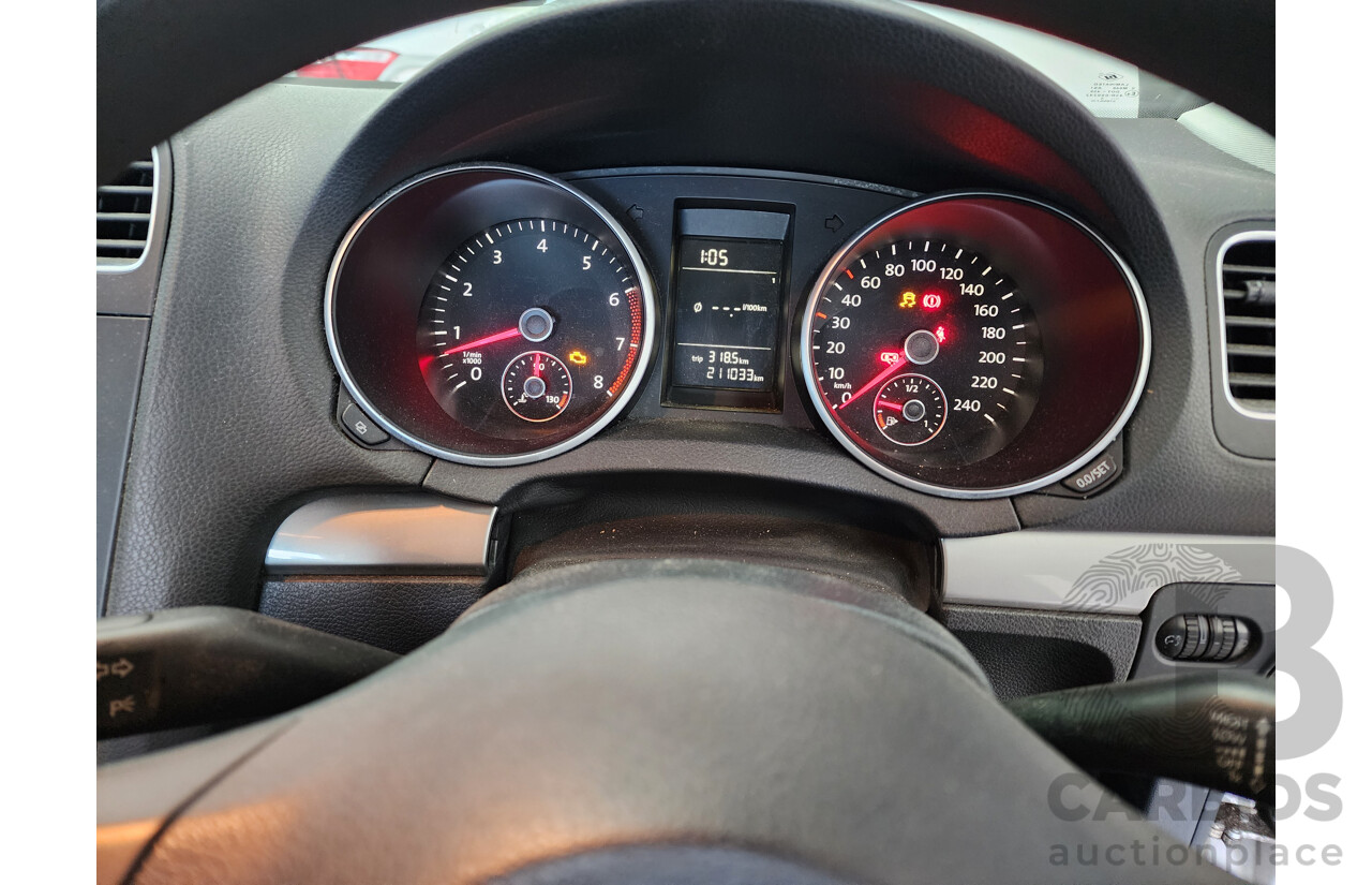 5/2011 Volkswagen Golf 77 TSI 1K MY11 5d Hatchback Silver Or Chrome 1.2L