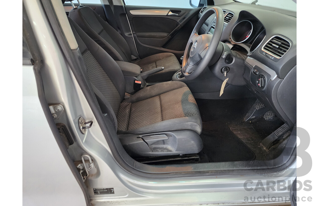 5/2011 Volkswagen Golf 77 TSI 1K MY11 5d Hatchback Silver Or Chrome 1.2L