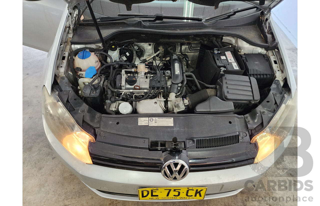 5/2011 Volkswagen Golf 77 TSI 1K MY11 5d Hatchback Silver Or Chrome 1.2L