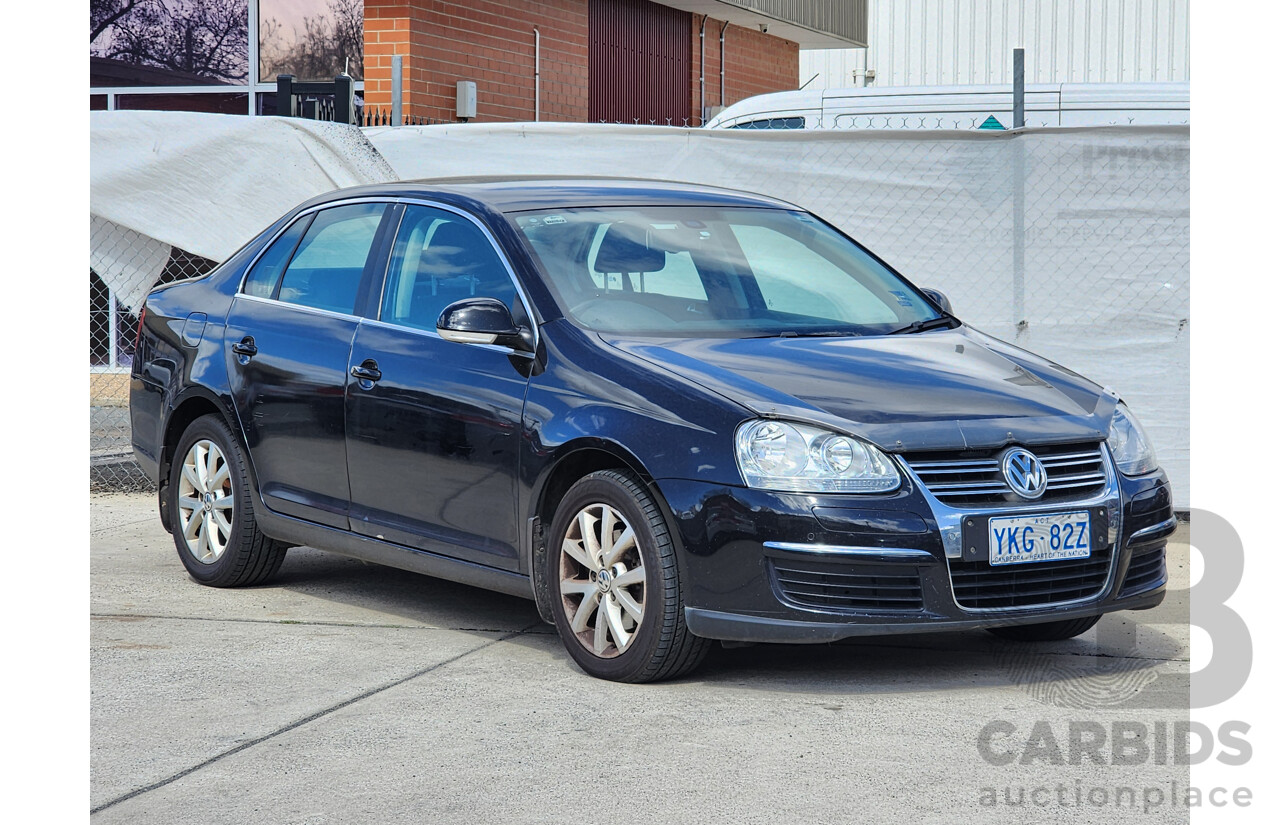 5/2010 Volkswagen Jetta 103 TDI 1KM MY10 4d Sedan Black 2.0L