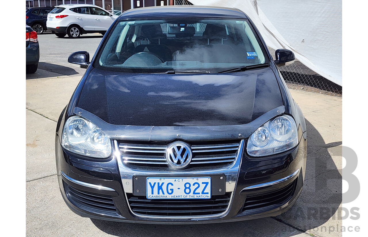 5/2010 Volkswagen Jetta 103 TDI 1KM MY10 4d Sedan Black 2.0L