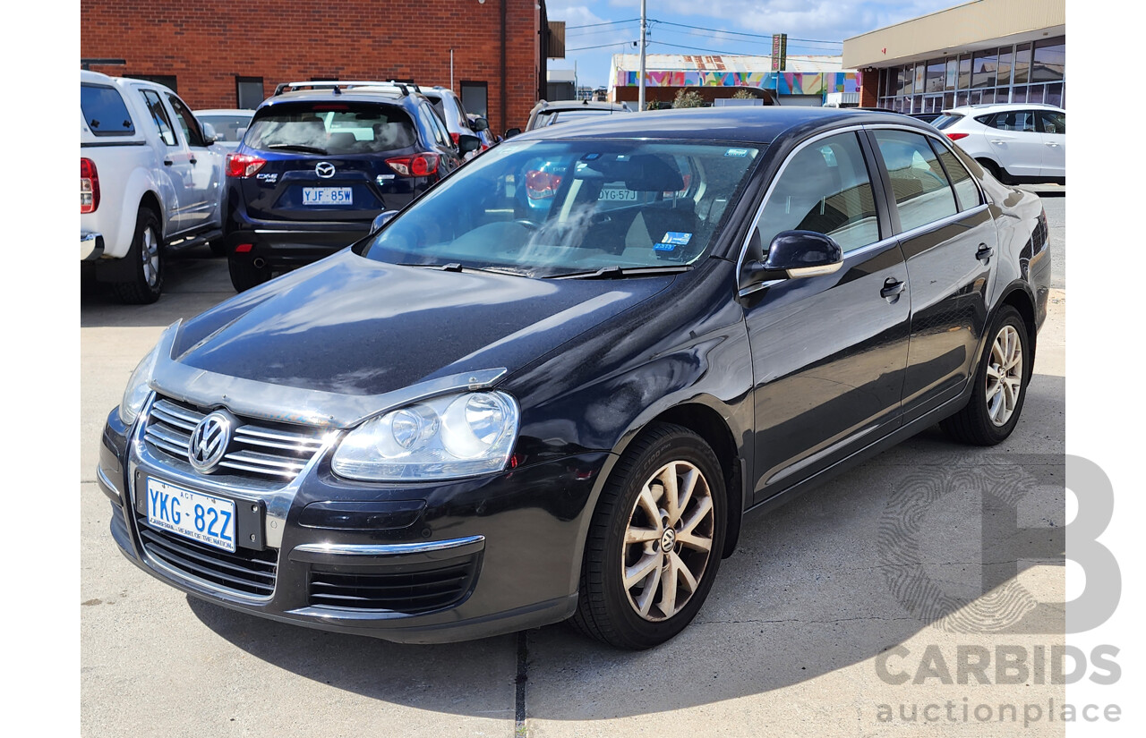 5/2010 Volkswagen Jetta 103 TDI 1KM MY10 4d Sedan Black 2.0L