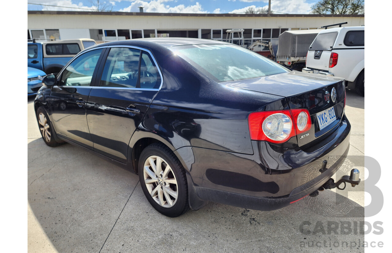 5/2010 Volkswagen Jetta 103 TDI 1KM MY10 4d Sedan Black 2.0L