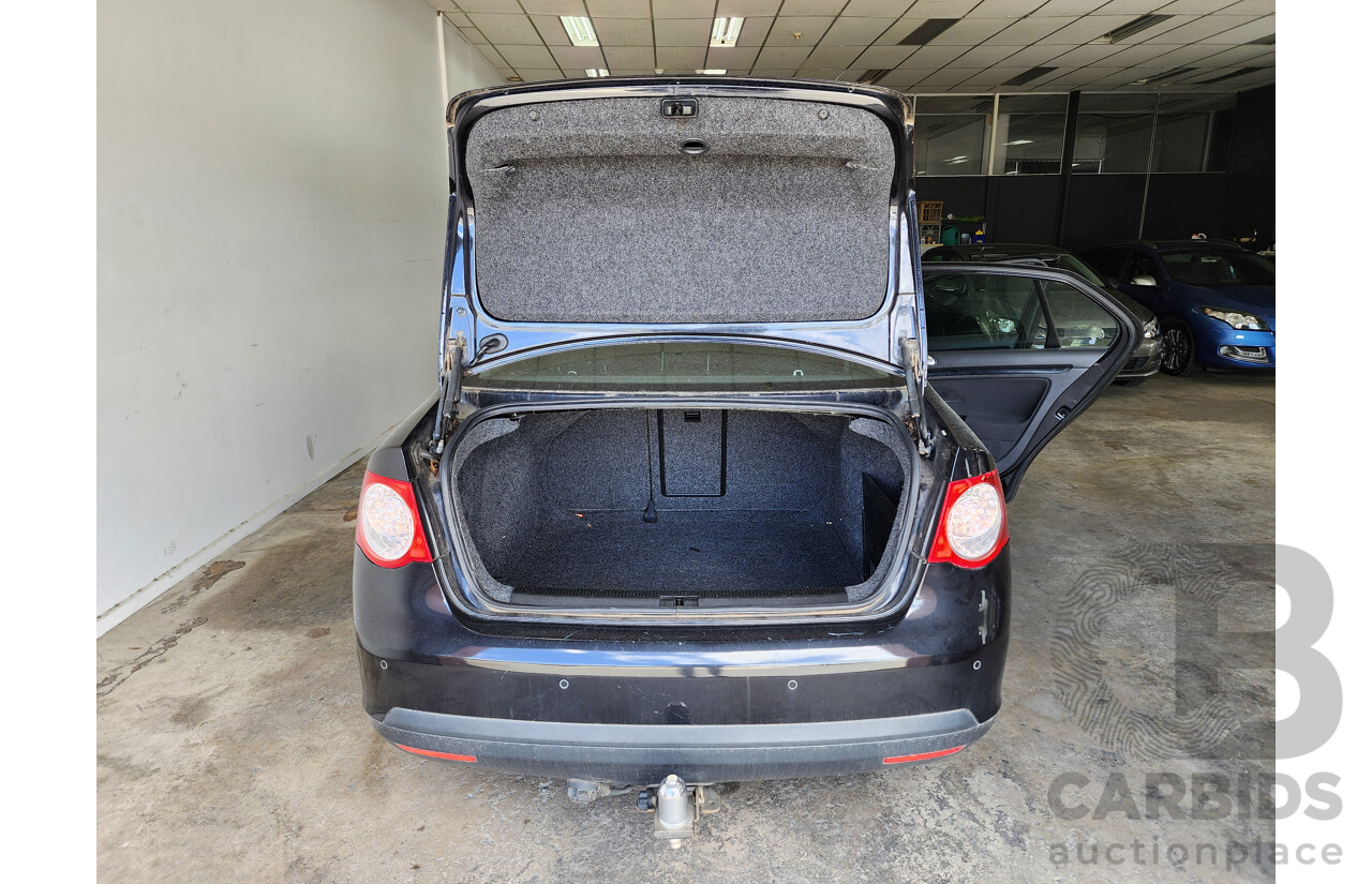 5/2010 Volkswagen Jetta 103 TDI 1KM MY10 4d Sedan Black 2.0L