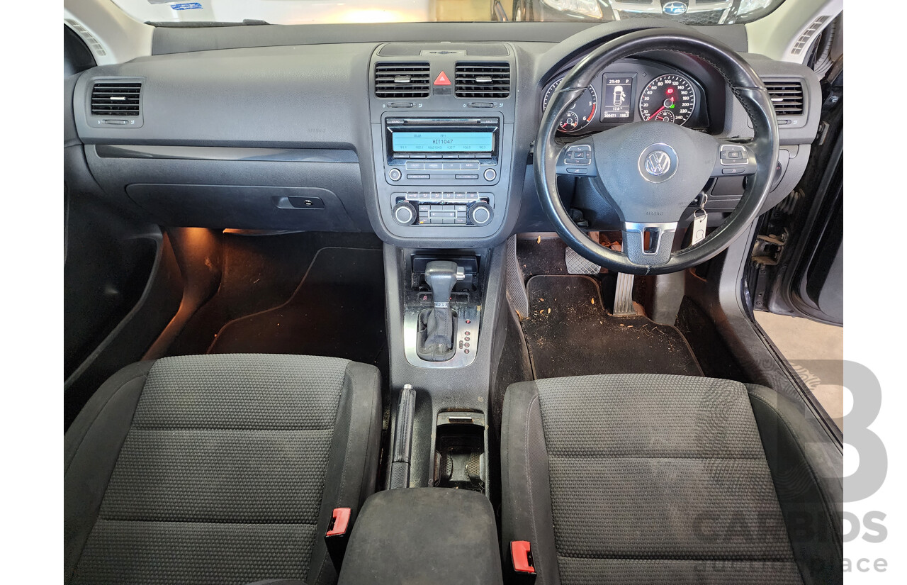 5/2010 Volkswagen Jetta 103 TDI 1KM MY10 4d Sedan Black 2.0L