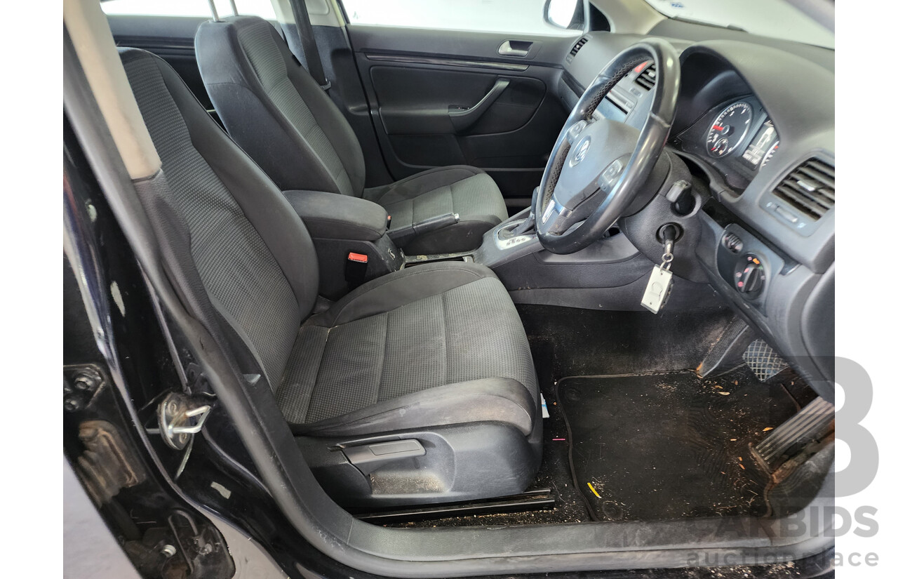 5/2010 Volkswagen Jetta 103 TDI 1KM MY10 4d Sedan Black 2.0L