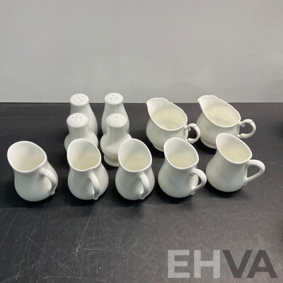 ROYAL COPENHAGEN Set of 6 Collectable Plates &R.C Japan Butter Dish & Assorted of David Jones, Maxwell Williams, Accent Tableware & More