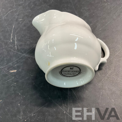 ROYAL COPENHAGEN Set of 6 Collectable Plates &R.C Japan Butter Dish & Assorted of David Jones, Maxwell Williams, Accent Tableware & More