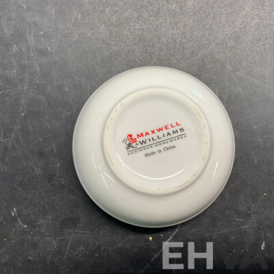 ROYAL COPENHAGEN Set of 6 Collectable Plates &R.C Japan Butter Dish & Assorted of David Jones, Maxwell Williams, Accent Tableware & More