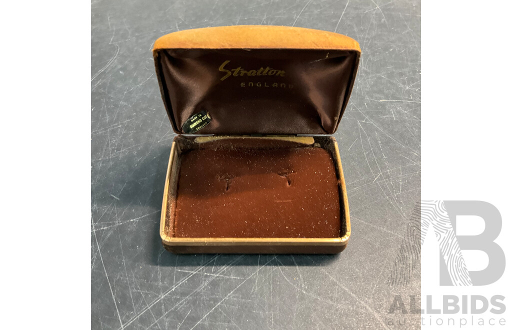 Vintage PARKER & SHEAFFER Fountain Pen & ANTHONY ROYALE Square Brown Cufflinks & Assorted of Vintage Wallet/Keytainer/Case & More