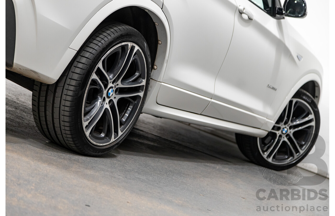 8/2015 BMW X4 Xdrive 20d (AWD) F26 MY15 5d Coupe White Turbo Diesel 2.0L
