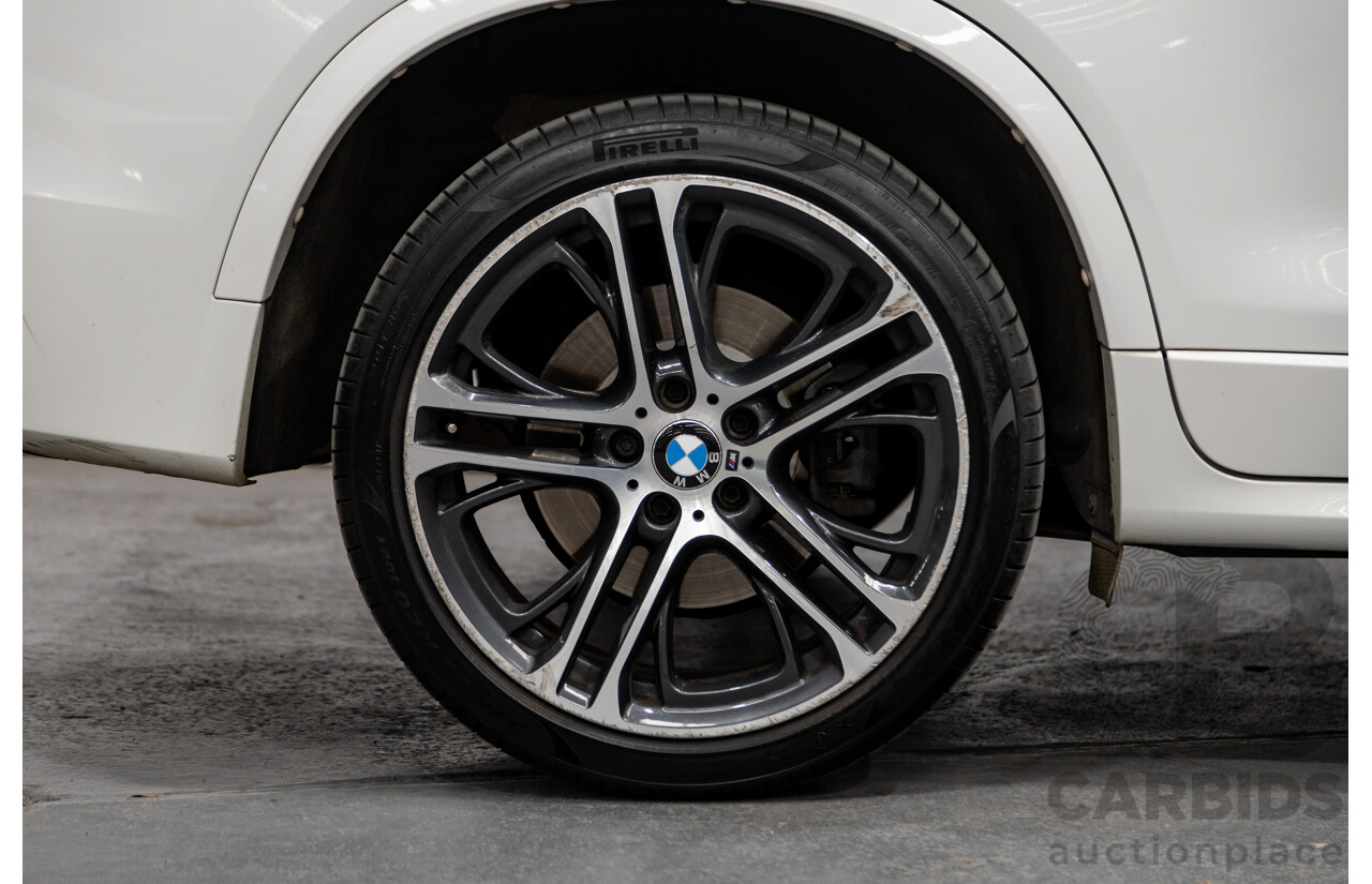 8/2015 BMW X4 Xdrive 20d (AWD) F26 MY15 5d Coupe White Turbo Diesel 2.0L