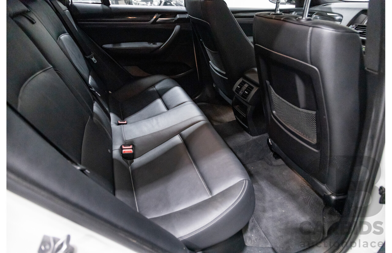 8/2015 BMW X4 Xdrive 20d (AWD) F26 MY15 5d Coupe White Turbo Diesel 2.0L