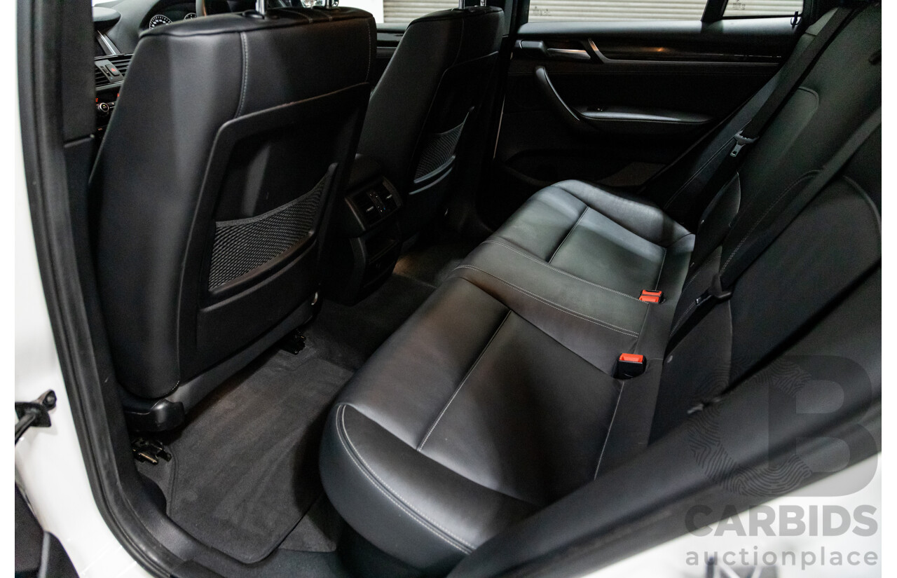 8/2015 BMW X4 Xdrive 20d (AWD) F26 MY15 5d Coupe White Turbo Diesel 2.0L