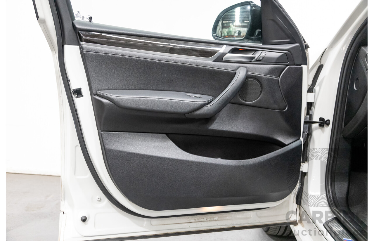 8/2015 BMW X4 Xdrive 20d (AWD) F26 MY15 5d Coupe White Turbo Diesel 2.0L