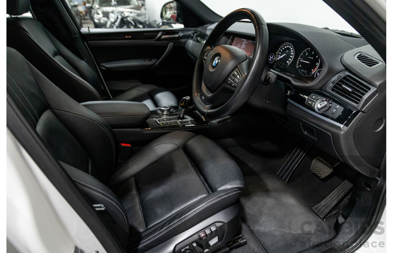 8/2015 BMW X4 Xdrive 20d (AWD) F26 MY15 5d Coupe White Turbo Diesel 2.0L