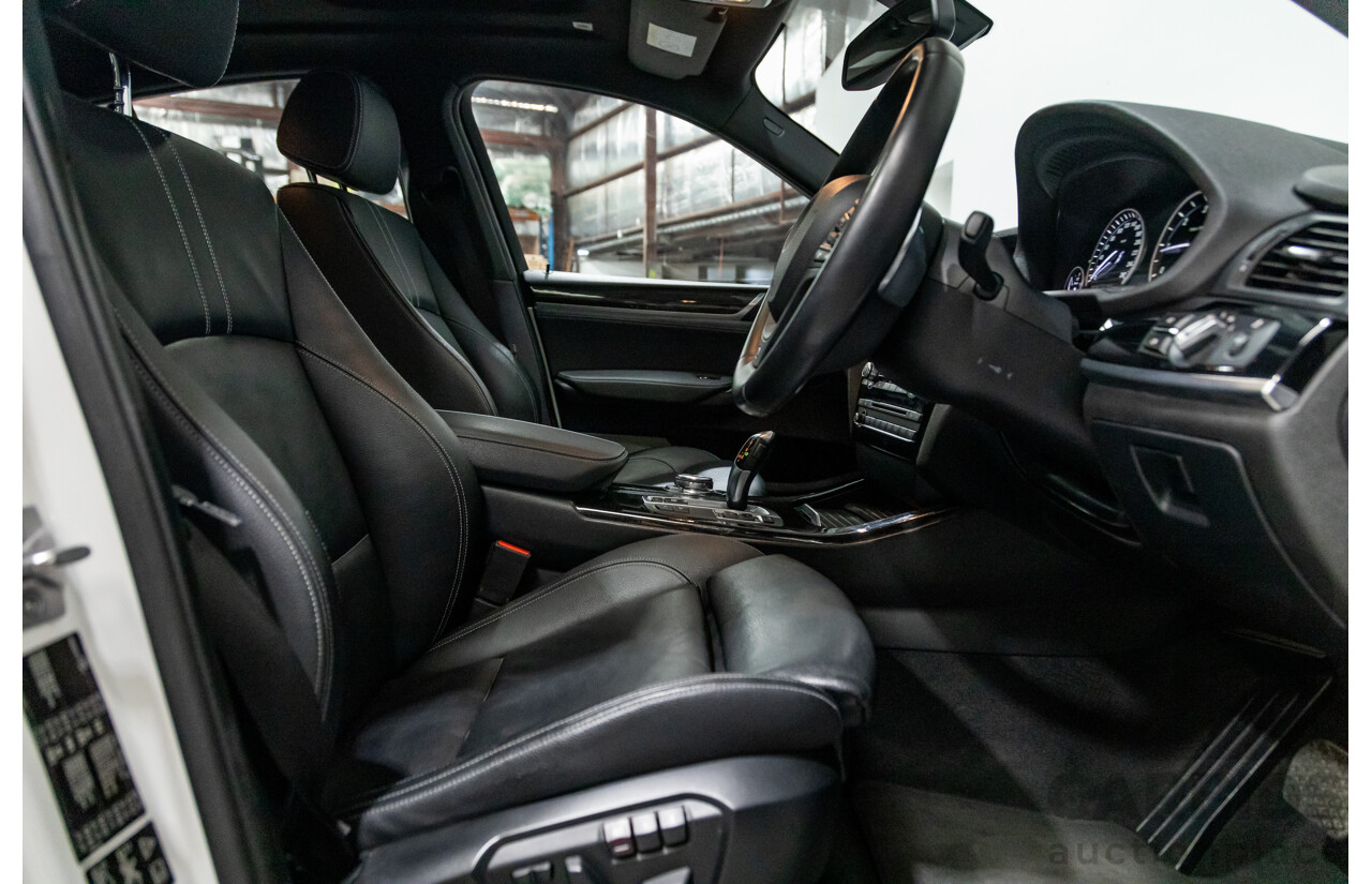 8/2015 BMW X4 Xdrive 20d (AWD) F26 MY15 5d Coupe White Turbo Diesel 2.0L