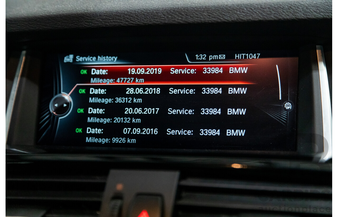 8/2015 BMW X4 Xdrive 20d (AWD) F26 MY15 5d Coupe White Turbo Diesel 2.0L