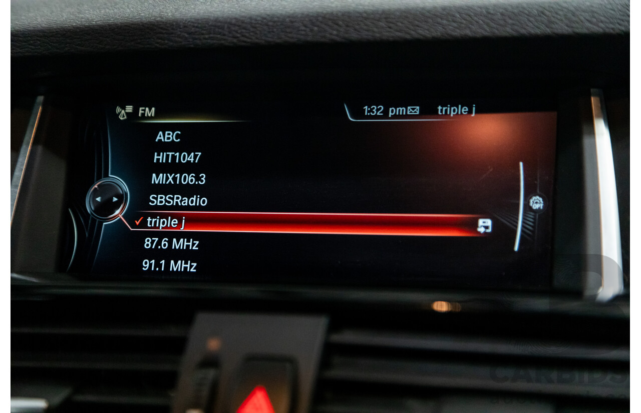 8/2015 BMW X4 Xdrive 20d (AWD) F26 MY15 5d Coupe White Turbo Diesel 2.0L