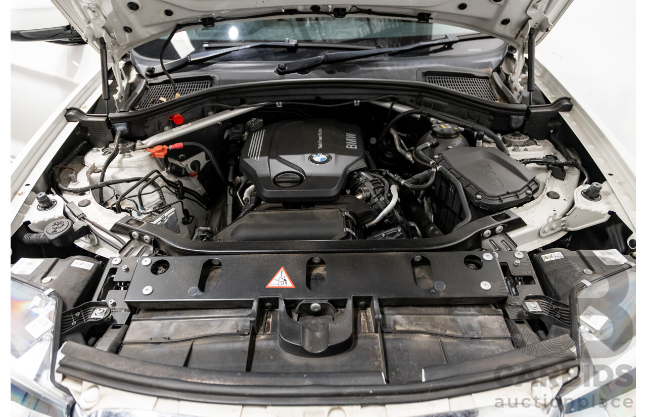 8/2015 BMW X4 Xdrive 20d (AWD) F26 MY15 5d Coupe White Turbo Diesel 2.0L