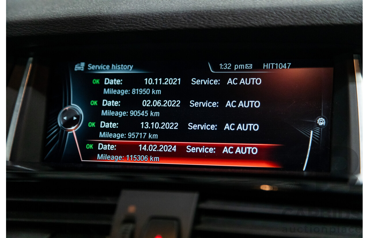 8/2015 BMW X4 Xdrive 20d (AWD) F26 MY15 5d Coupe White Turbo Diesel 2.0L