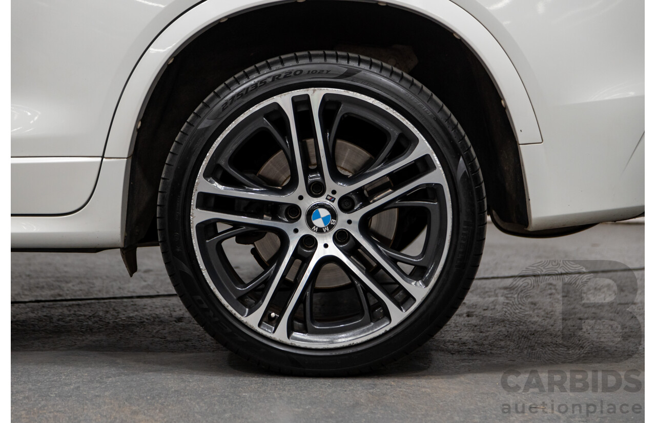 8/2015 BMW X4 Xdrive 20d (AWD) F26 MY15 5d Coupe White Turbo Diesel 2.0L