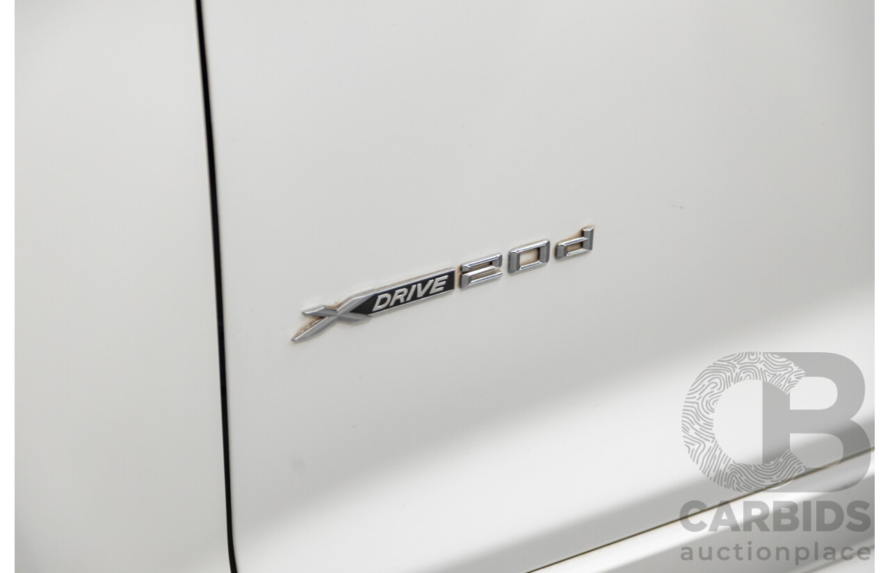 8/2015 BMW X4 Xdrive 20d (AWD) F26 MY15 5d Coupe White Turbo Diesel 2.0L