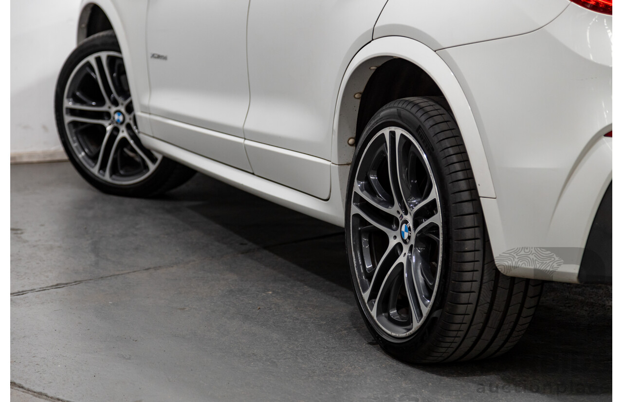 8/2015 BMW X4 Xdrive 20d (AWD) F26 MY15 5d Coupe White Turbo Diesel 2.0L