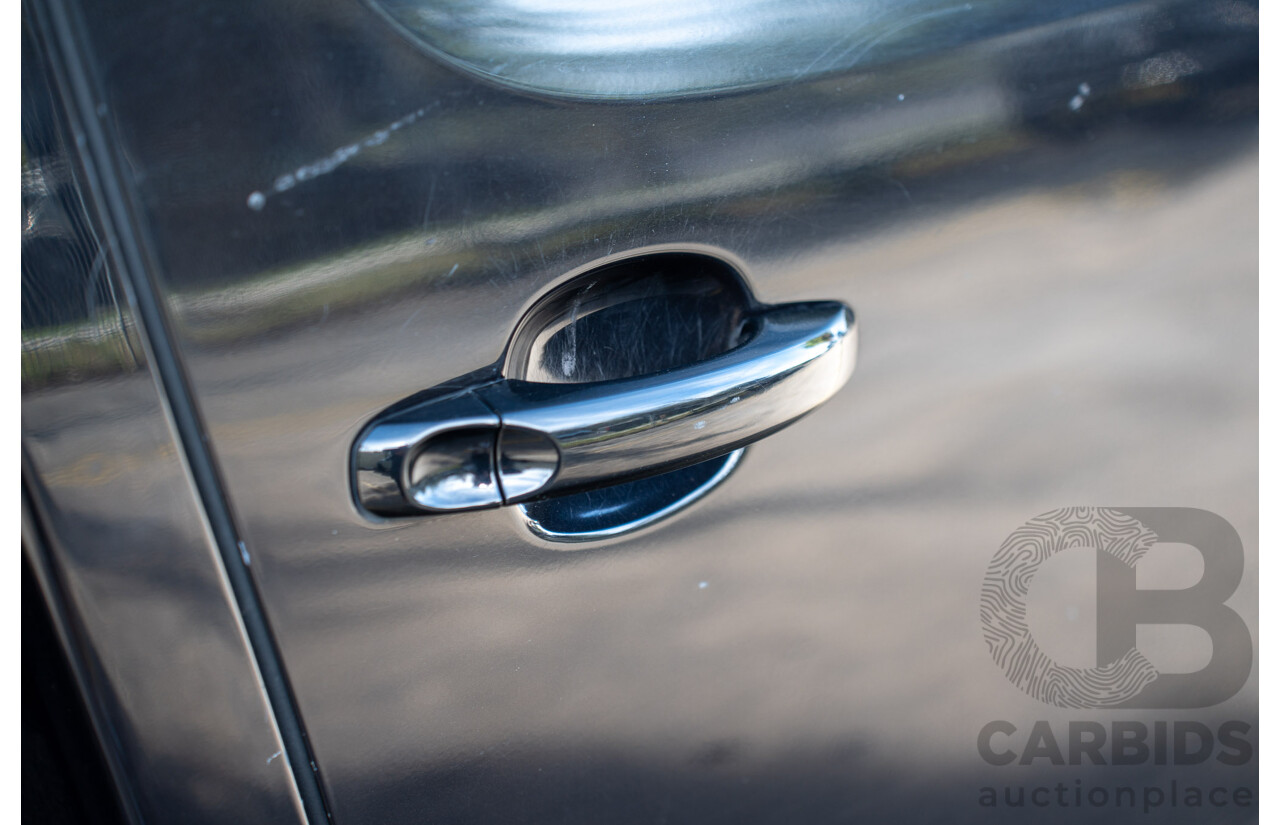 09/2017 Volkswagen Amarok TDI550 Highline (4x4) 2H MY18 4d Dual Cab Utility Deep Black Pearl Turbo Diesel V6 3.0L