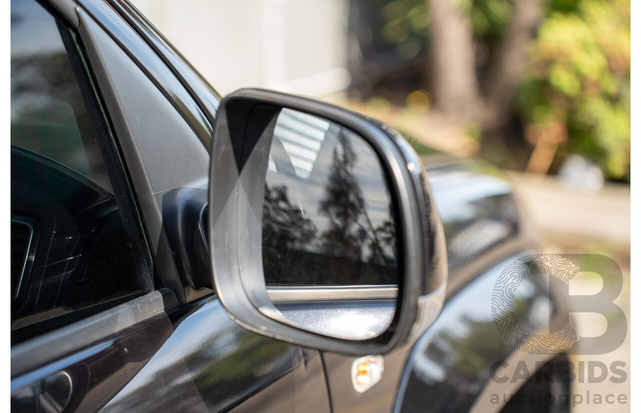 09/2017 Volkswagen Amarok TDI550 Highline (4x4) 2H MY18 4d Dual Cab Utility Deep Black Pearl Turbo Diesel V6 3.0L