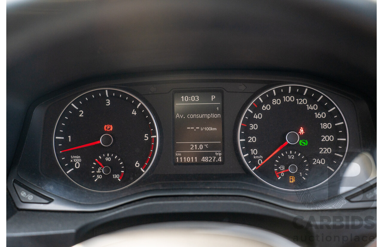 09/2017 Volkswagen Amarok TDI550 Highline (4x4) 2H MY18 4d Dual Cab Utility Deep Black Pearl Turbo Diesel V6 3.0L