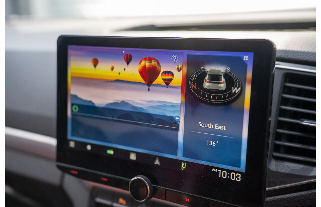 09/2017 Volkswagen Amarok TDI550 Highline (4x4) 2H MY18 4d Dual Cab Utility Deep Black Pearl Turbo Diesel V6 3.0L